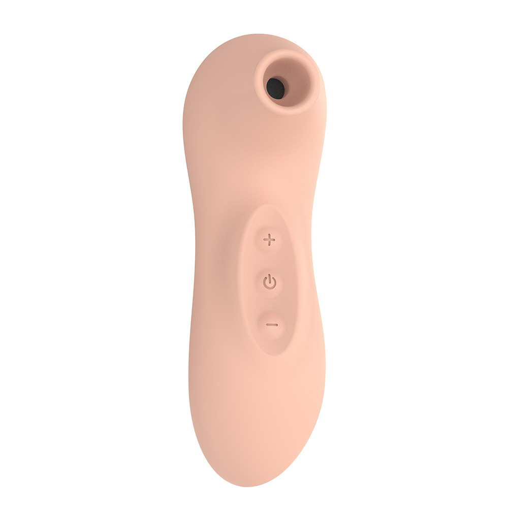 Sugador de Clitóris Recarregável com 10 Velocidades Sucking Massager Electric Salmão | Foto 01