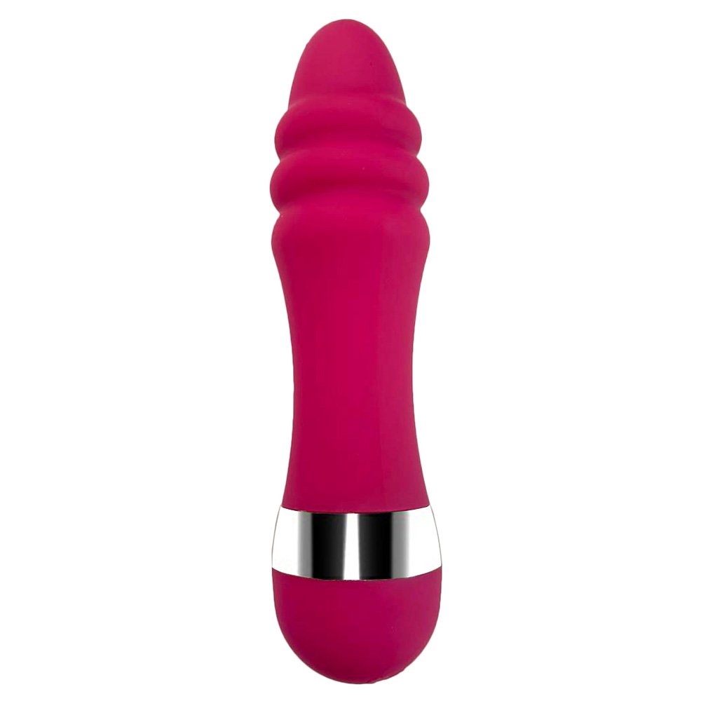 Vibrador Personal Cil�ndrico Multivelocidade em Pl�stico Mini Soft Touch 10cm Pink | Foto 02