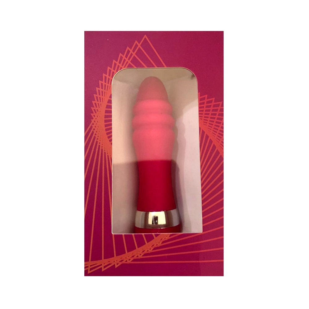 Vibrador Personal Cil�ndrico Multivelocidade em Pl�stico Mini Soft Touch 10cm Pink | Foto 03