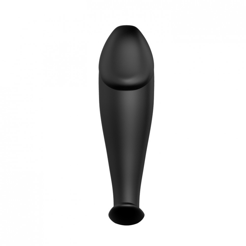 Plug Anal com Vibrador em Silicone 12 Vibrações e Controle com Fio 10x3cm Preto | Foto 03 Plug Anal com Vibrador em Silicone 12 Vibrações e Controle com Fio 10x3cm Preto | Foto 03