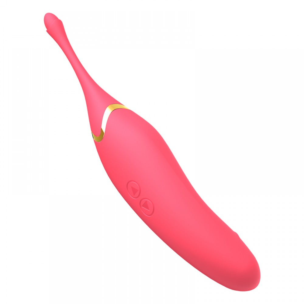 Vibrador para Clitóris Recarregável em Silicone com 7 Vibrações e Dois Lados Pink | Foto 03 Vibrador para Clitóris Recarregável em Silicone com 7 Vibrações e Dois Lados Pink | Foto 03