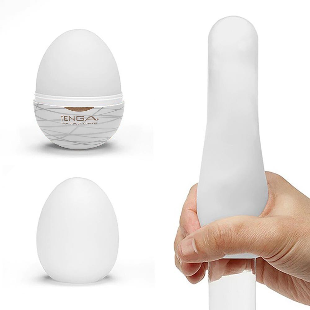 Masturbador Masculino Tenga EGG Silky II (O Original Japonês) - Regular Strength: Sensações Únicas | Foto 03