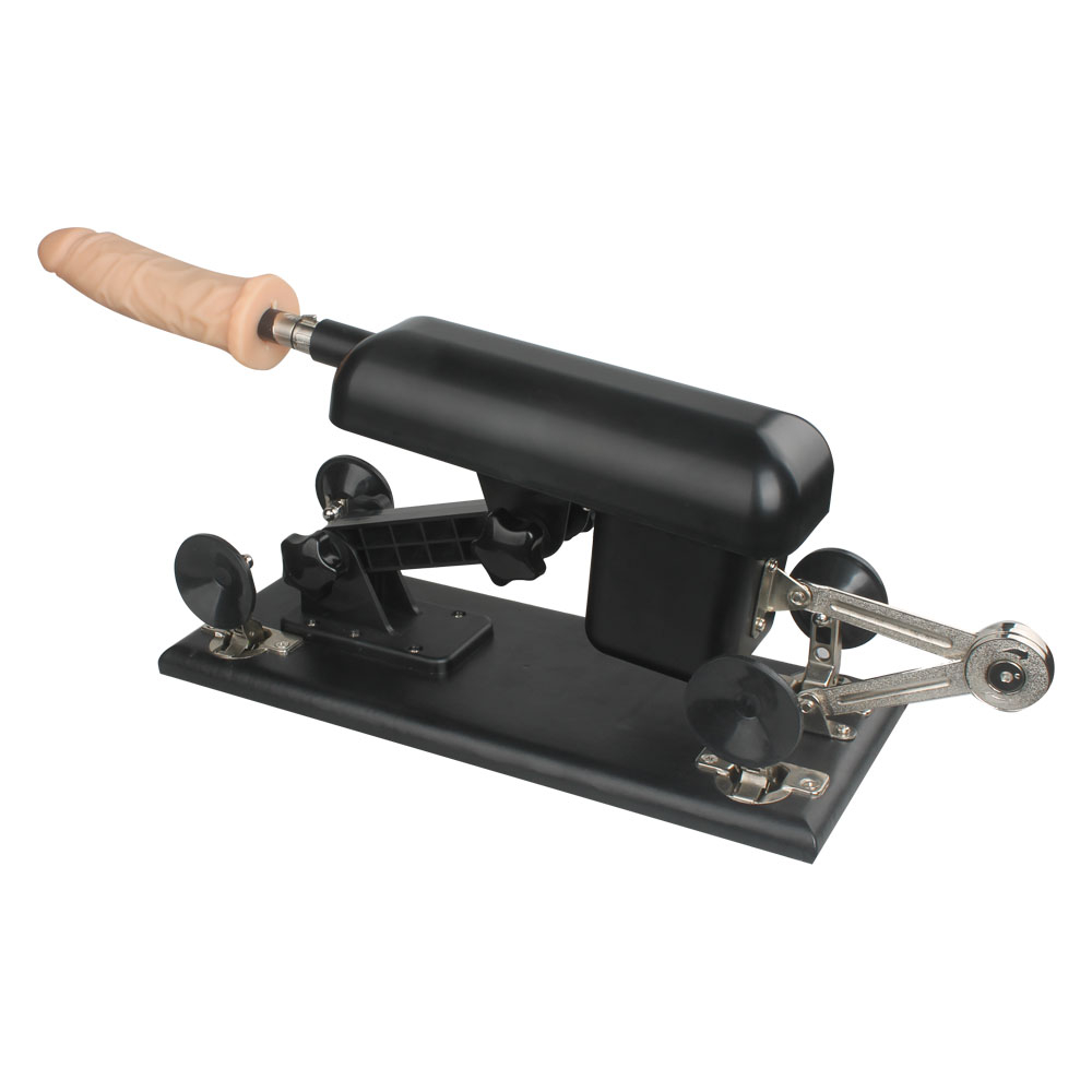 M�quina de Sexo El�trica Bivolt Fucking Machine com 2 P�nis e 1 Plug com Controle Multivelocidade | Foto 03