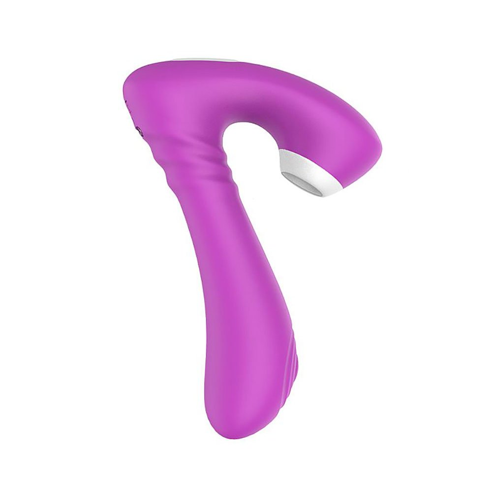 Sugador de Clitóris com Plug em Silicone, Recarregável 9 Vibrações Controle sem Fio Grey-RCT Pink | Foto 02 Sugador de Clitóris com Plug em Silicone, Recarregável 9 Vibrações Controle sem Fio Grey-RCT Pink | Foto 02