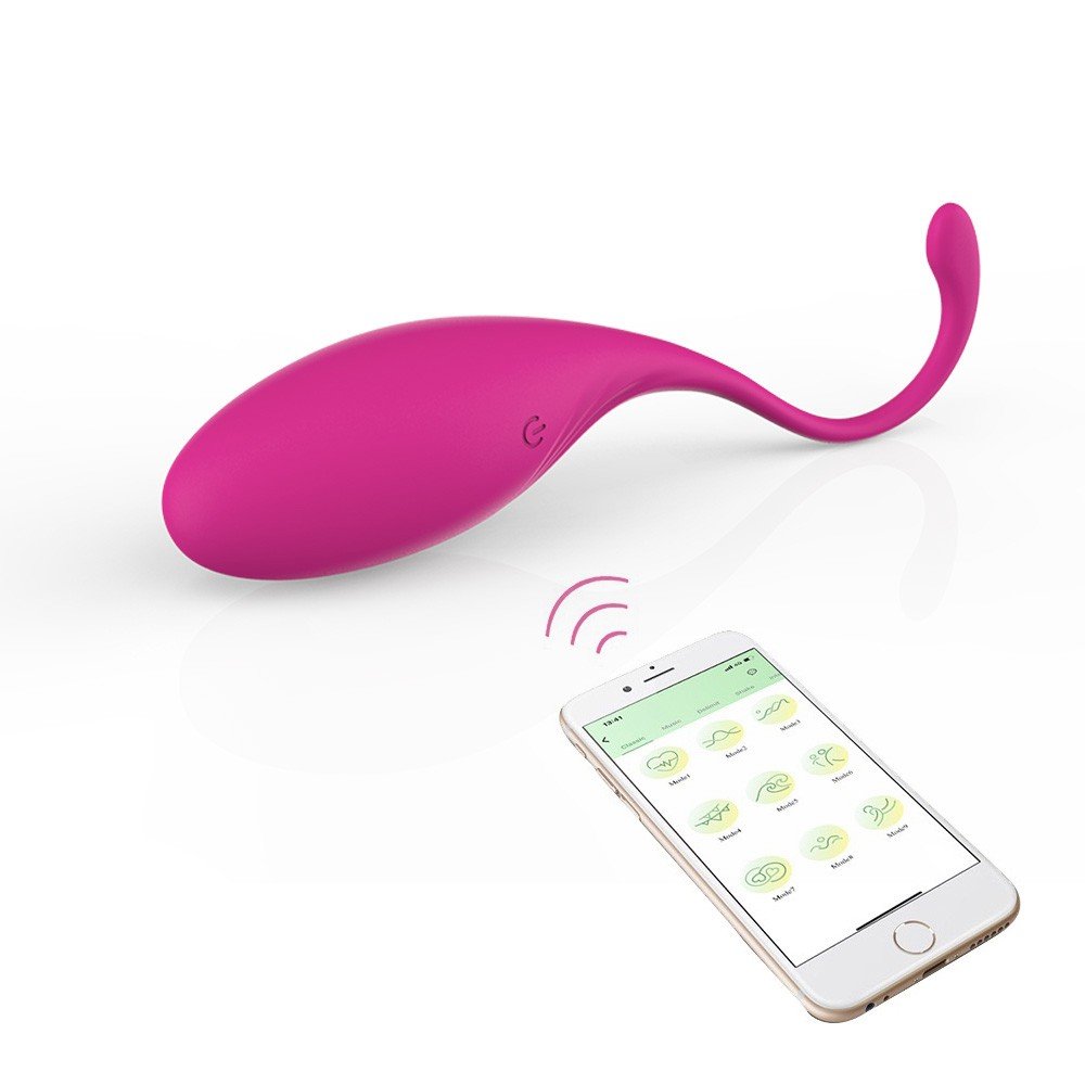 Vibrador Bullet Recarregável em Silicone com 10 Vibrações e Controle por APP Wale Rosa | Foto 04
