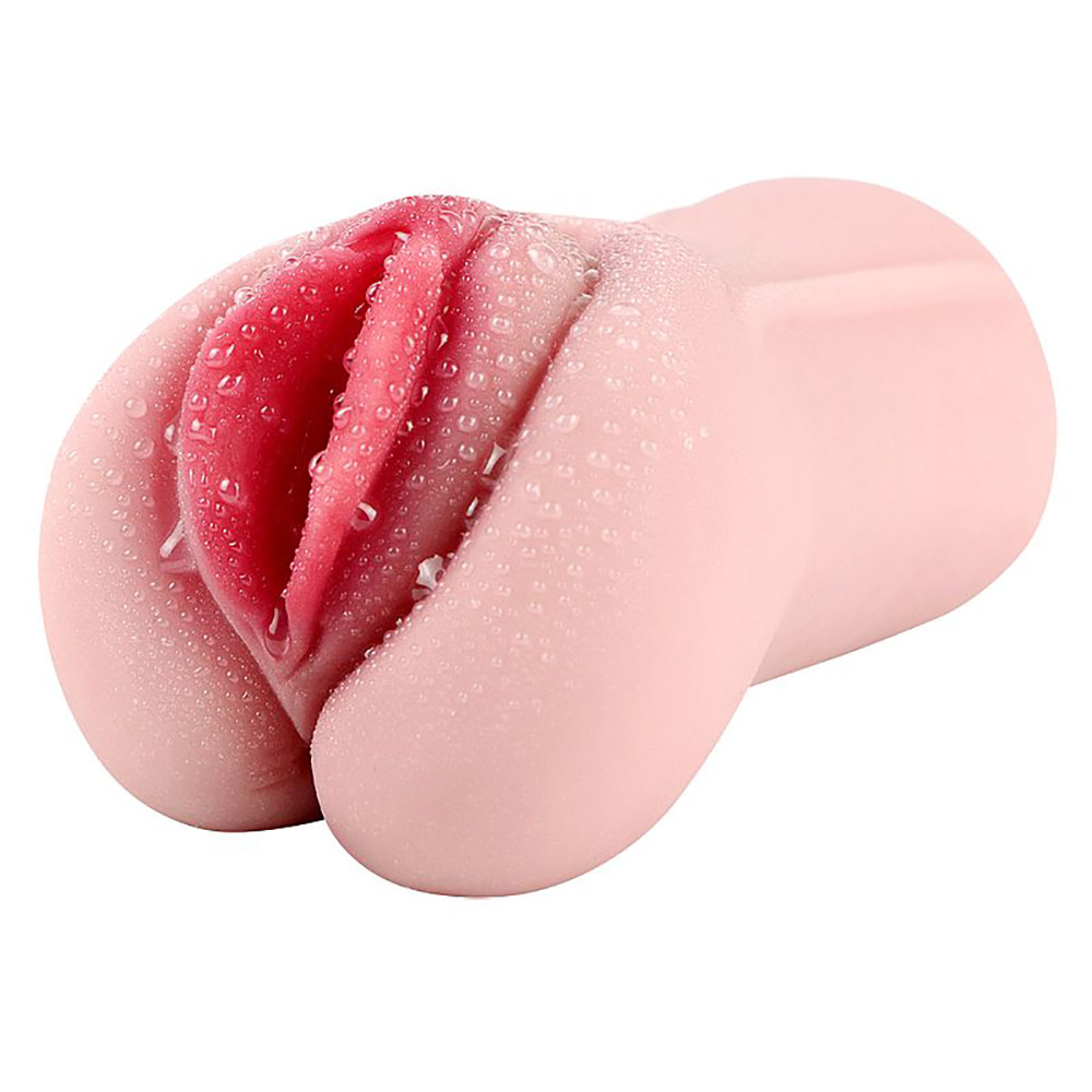 Masturbador Vagina em Cyberskin com Textura Interna Cervix Girl Bege | Foto 02