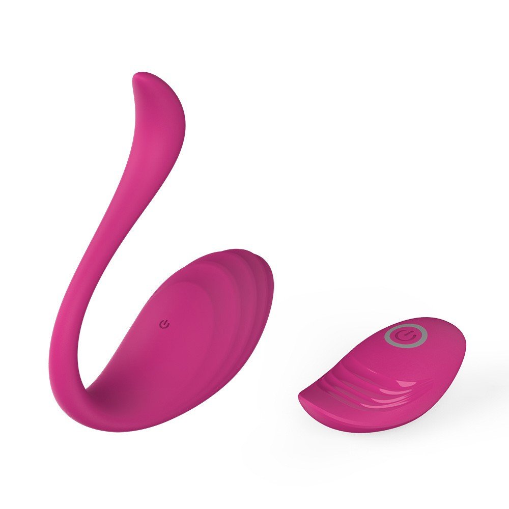 Vibrador Bullet Recarregável em Silicone com 10 Vibrações e Controle sem Fio Shell Pink | Foto 02