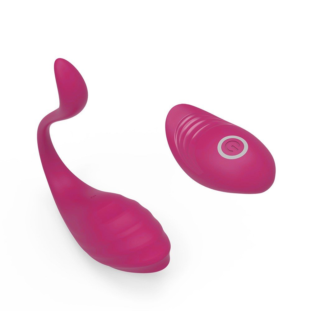 Vibrador Bullet Recarregável em Silicone com 10 Vibrações e Controle sem Fio Shell Pink | Foto 03