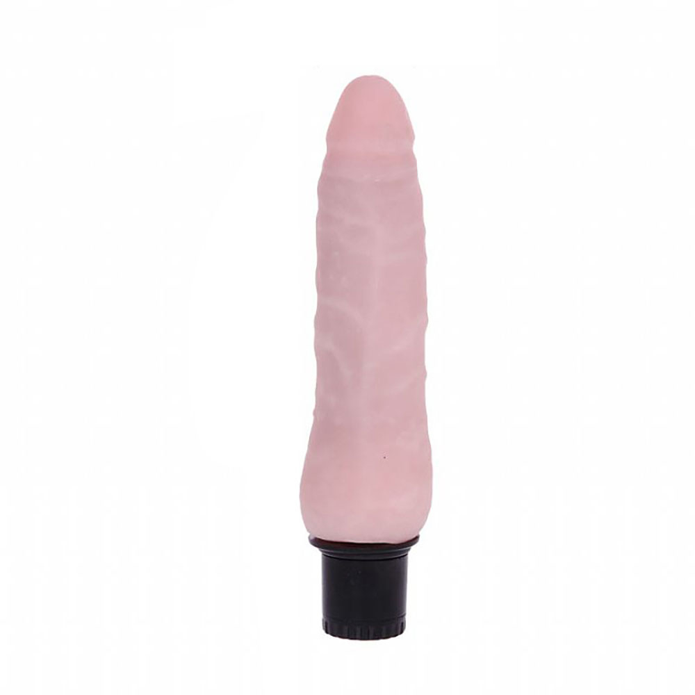 Pênis em Cyberskin com Vibrabor Multivelocidade Realistic Cock 16 x 3cm Bege | Foto 02 Pênis em Cyberskin com Vibrabor Multivelocidade Realistic Cock 16 x 3cm Bege | Foto 02
