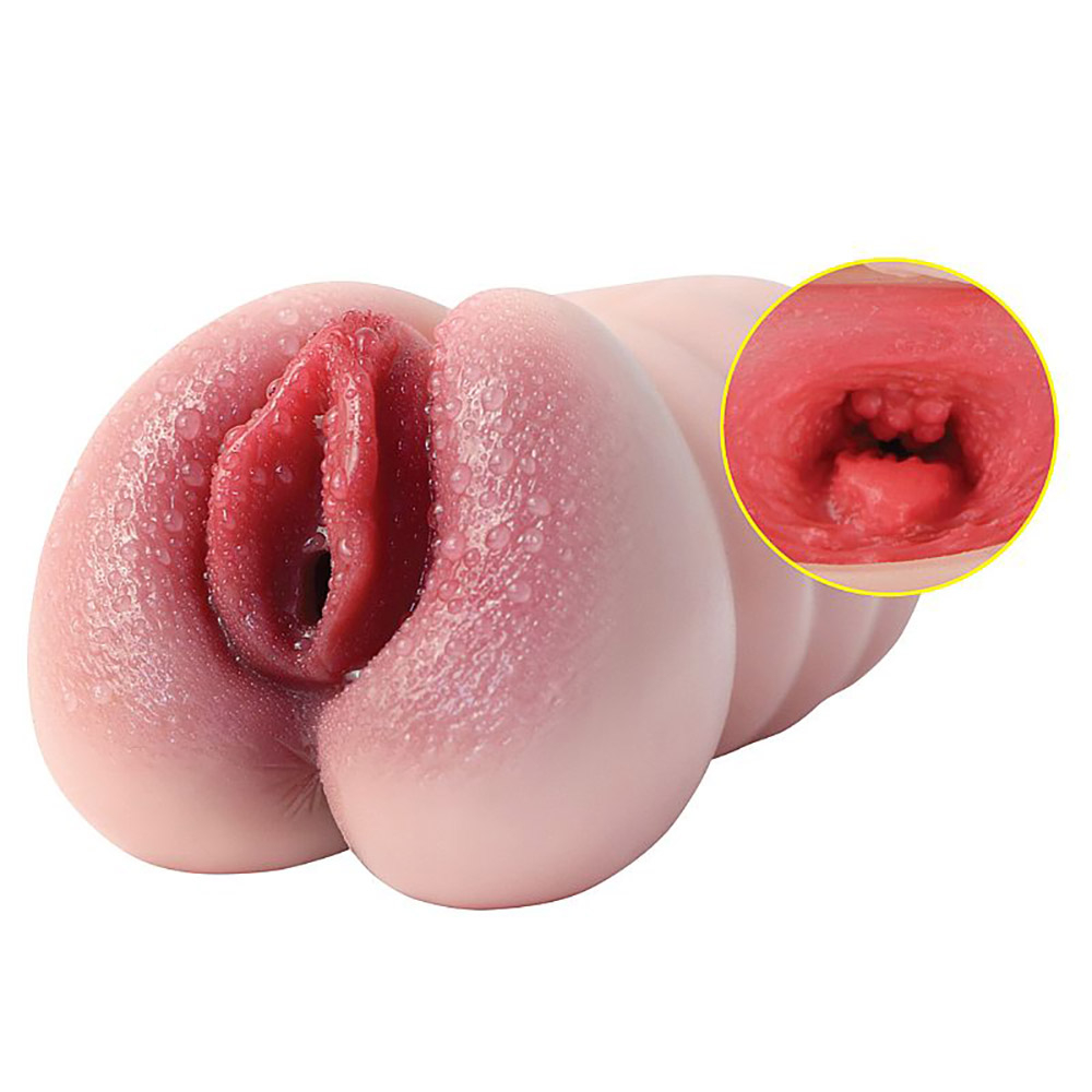 Masturbador Vagina em Cyberskin com Textura Interna Mature Girl Bege | Foto 03