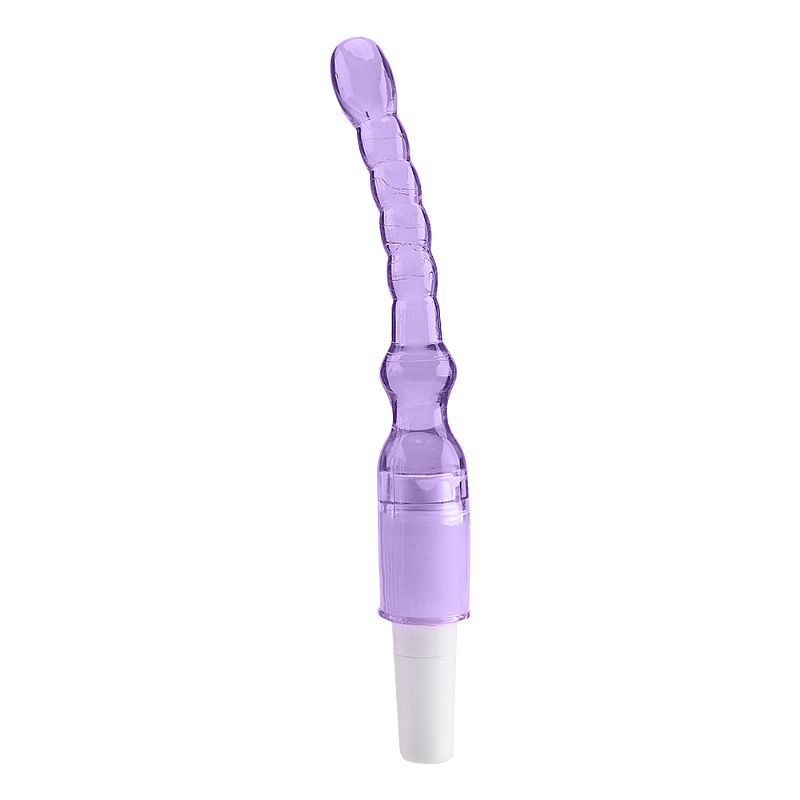 Plug Anal com Vibro em Jelly Stimulator 17 cm Lilás | Foto 02 Plug Anal com Vibro em Jelly Stimulator 17 cm Lilás | Foto 02