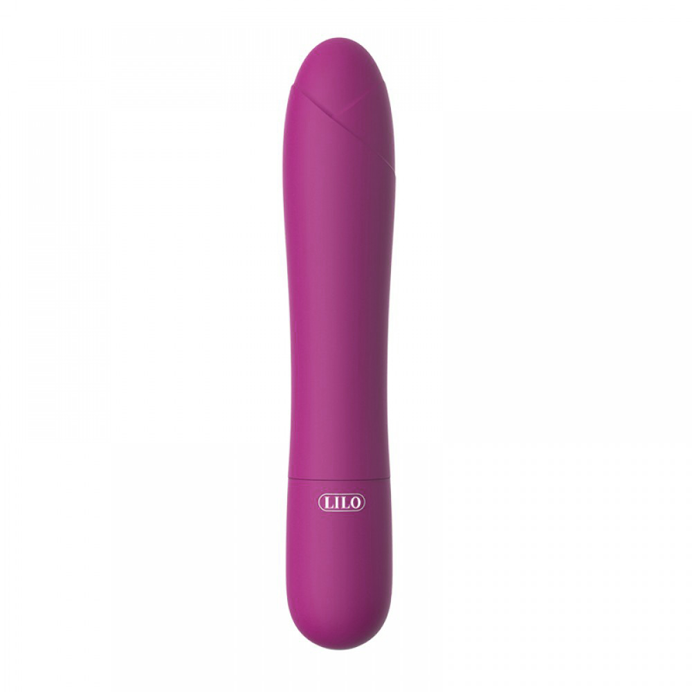 Mini Vibrador em Silicone ABS Super Macio com 5 Vibra��es Lilo Rosa | Foto 02