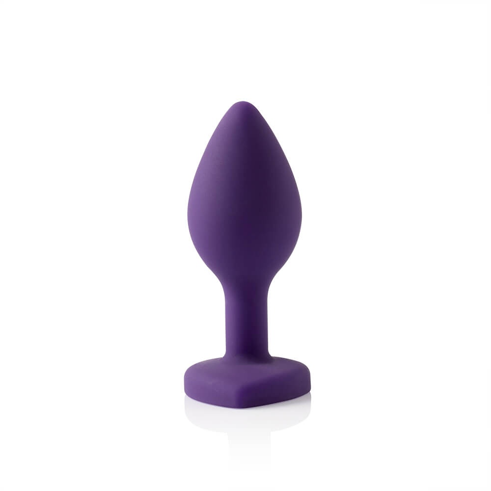 Plug Anal Joia em Silicone com Base em Formato de Cora��o Ben Lil�s | Foto 03