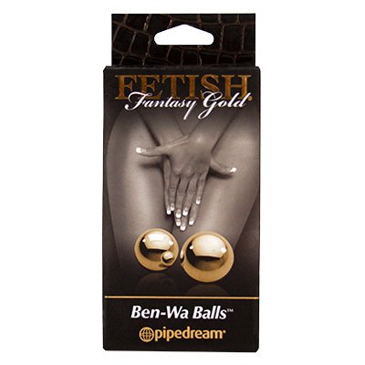 Bolas de Ben Wa Fetish Fantasy Gold | Foto 04 Bolas de Ben Wa Fetish Fantasy Gold | Foto 04