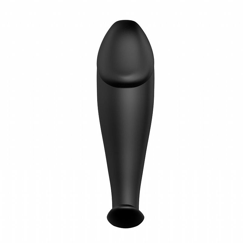 Plug Anal em Silicone no Formato de Pênis Preto | Foto 03 Plug Anal em Silicone no Formato de Pênis Preto | Foto 03