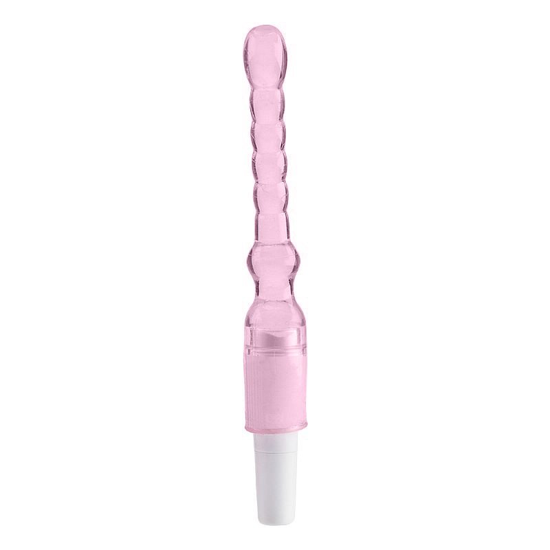 Plug Anal com Vibro em Jelly Stimulator 17 cm Rosa | Foto 01 Plug Anal com Vibro em Jelly Stimulator 17 cm Rosa | Foto 01