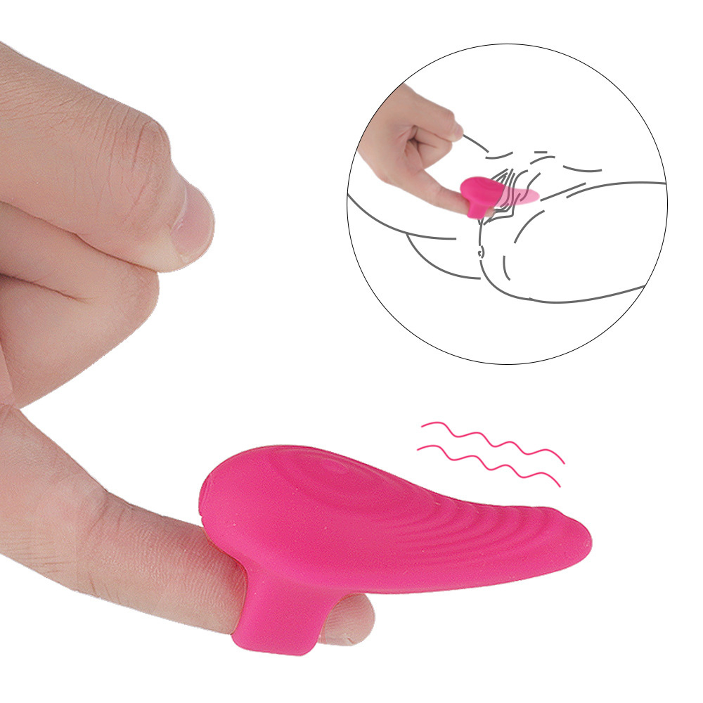 Dedeira Vibrat�ria em Silicone Finger Pink | Foto 03