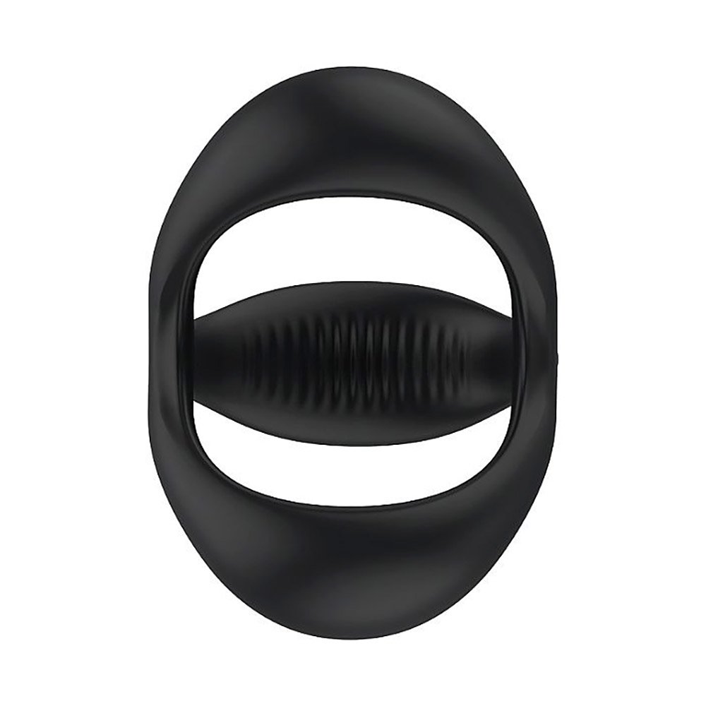 Anel Peniano em Silicone Flexível Black Rider Preto | Foto 04