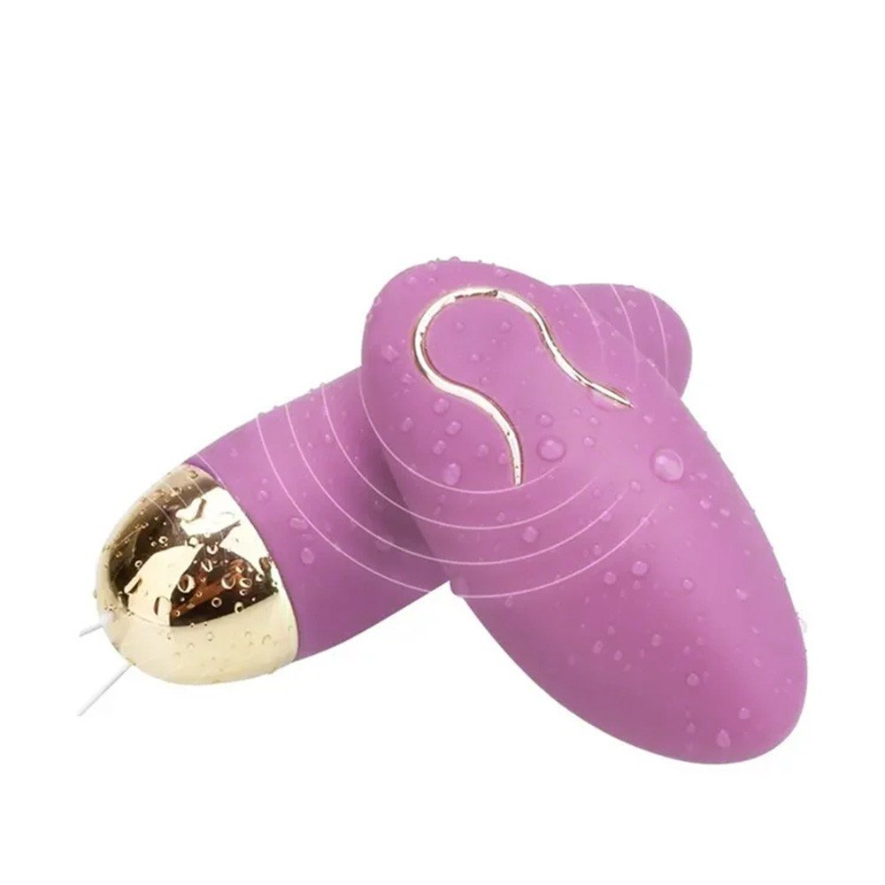 Vibrador Bullet em Silicone e ABS Recarreg�vel Rosa e controle remoto molhados, evidenciando resistencia a agua