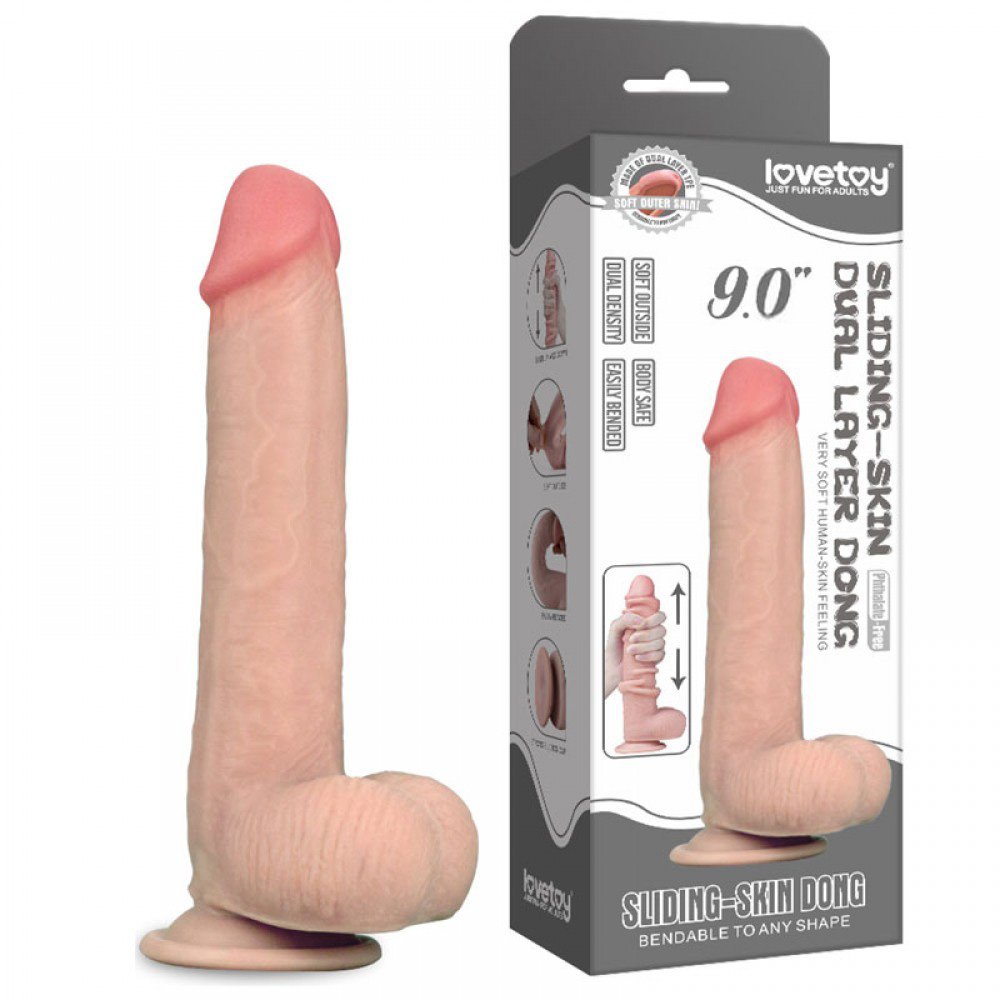 Pênis Realístico Beliscável em Cyberskin com Escroto e Ventosa 23x4cm Bege | Foto 01 Pênis Realístico Beliscável em Cyberskin com Escroto e Ventosa 23x4cm Bege | Foto 01