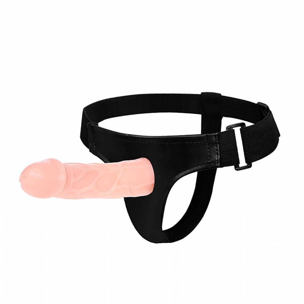 Capa Peniana com Cinta em PVC Real�stica 15 x 3cm Jessica Bege | Foto 02