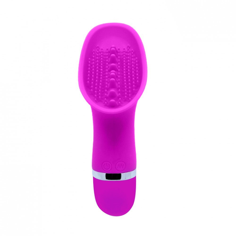 Vibrador para Clitóris em Silicone com 30 Vibrações 16,3 x 5,5cm Claude Roxo | Foto 03