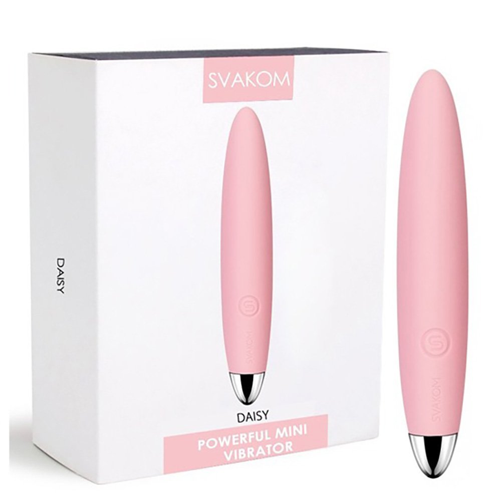 Vibrador Bullet Recarregável em Silicone com 3 Vibrações Daisy Rosa | Foto 01 Vibrador Bullet Recarregável em Silicone com 3 Vibrações Daisy Rosa | Foto 01