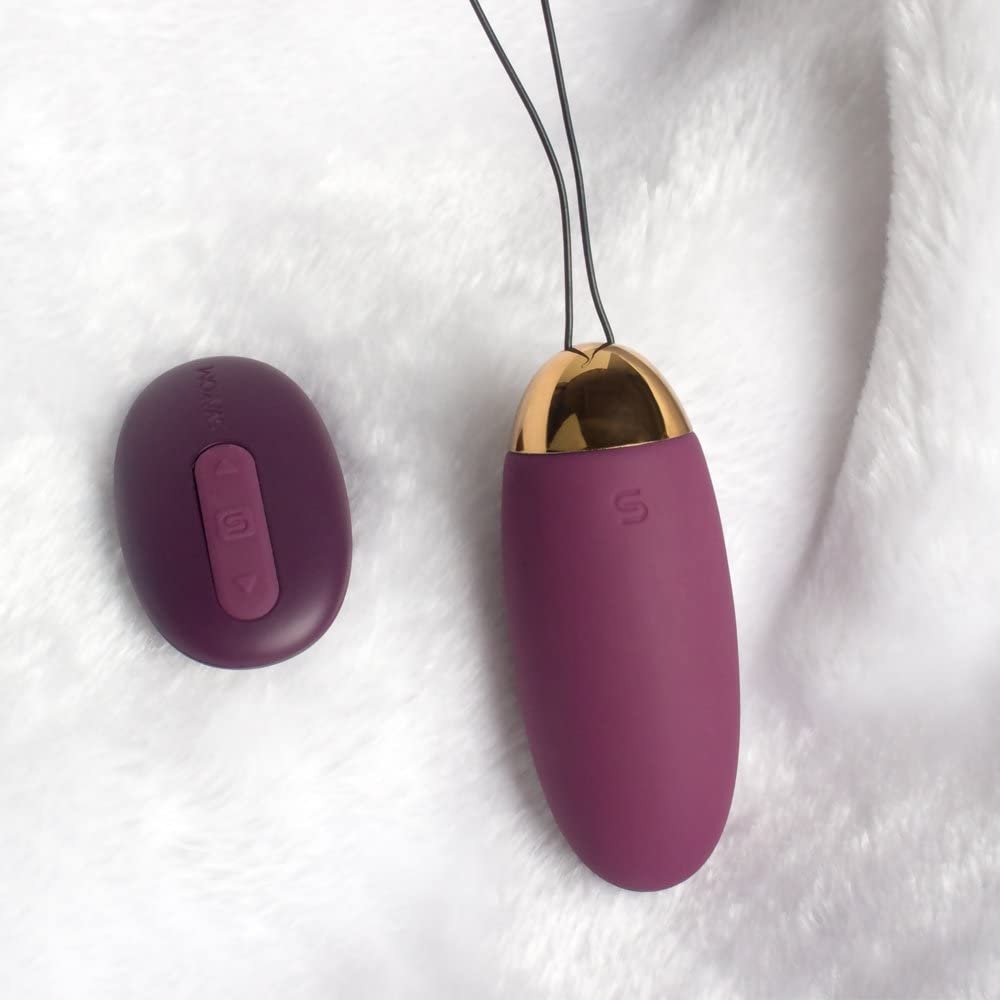 Vibrador Bullet em Silicone, 5 Vibra��es, Recarreg�vel via USB Elva Vinho | Foto 02