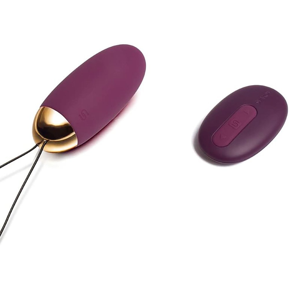 Vibrador Bullet em Silicone, 5 Vibra��es, Recarreg�vel via USB Elva Vinho | Foto 03