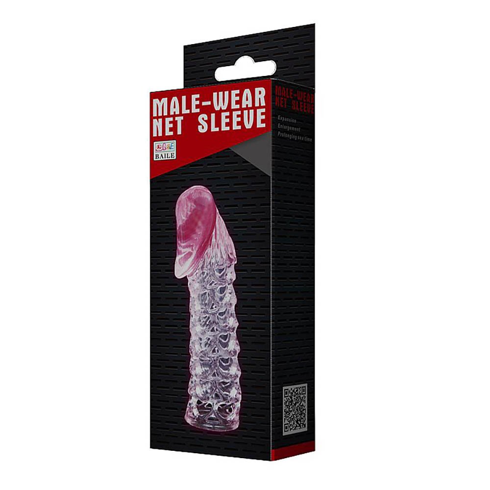 Capa Peniana sem Vibrador em Jelly 13 x 2,5cm Rosa | Foto 05