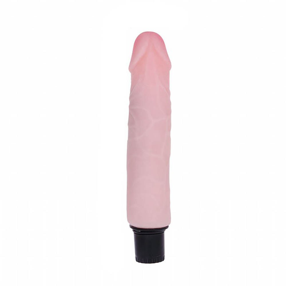 Pênis Reallístico em Silicone Multivelocidade 17,5 x 4cm Bege | Foto 03