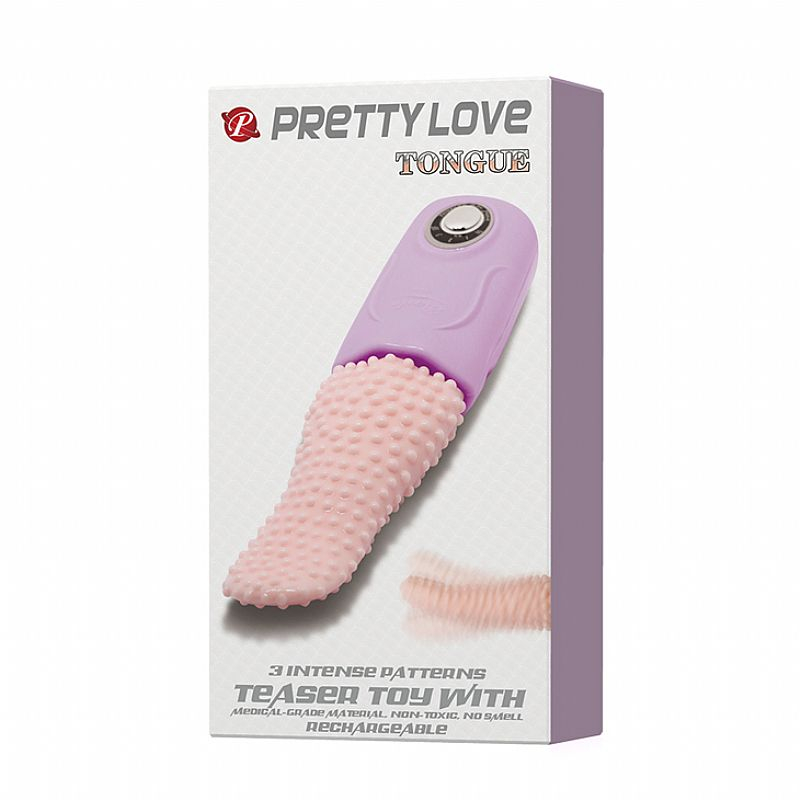 Vibrador para Clit�ris em Silicone com 3 Vibra��es e Rota��es Recarreg�vel via USB 19 x 3cm Tongue L | Foto 02