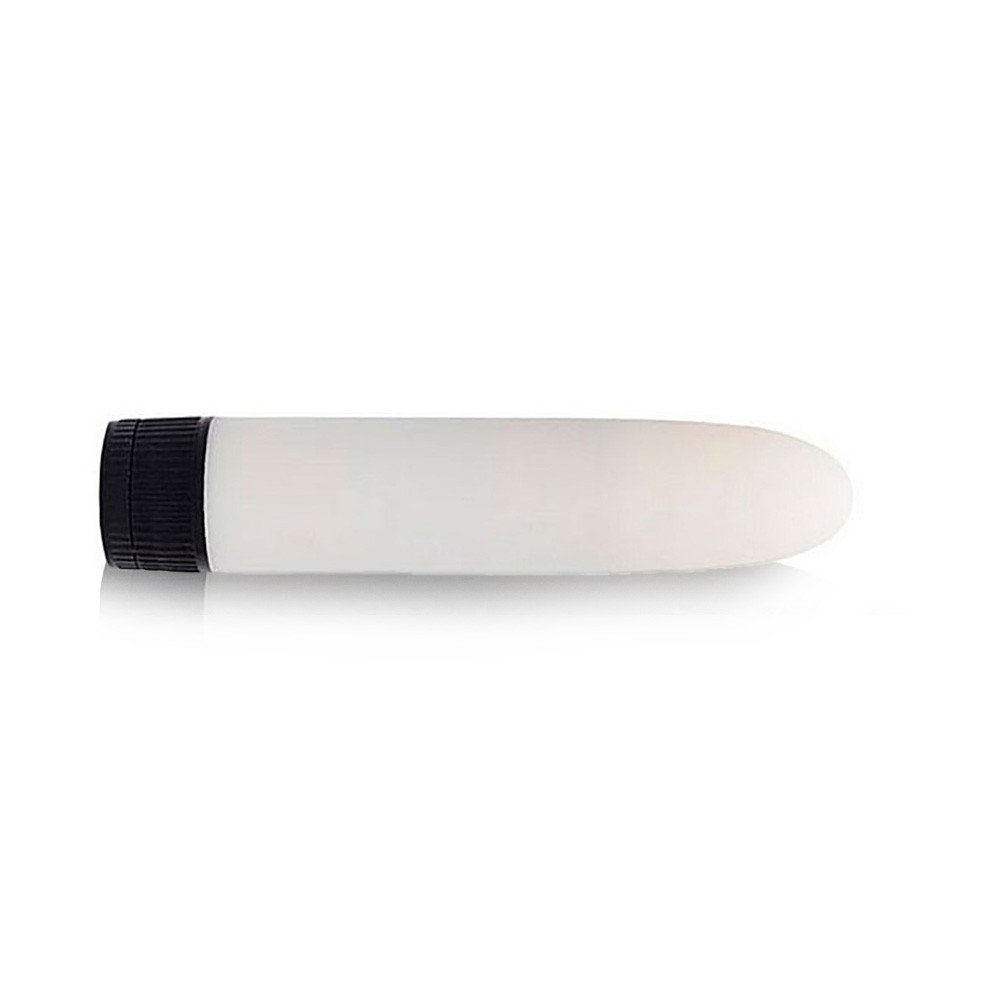 Vibrador Personal em ABS Aveludado Multivelocidade Branco | Vis�o Lateral Invertida do Produto