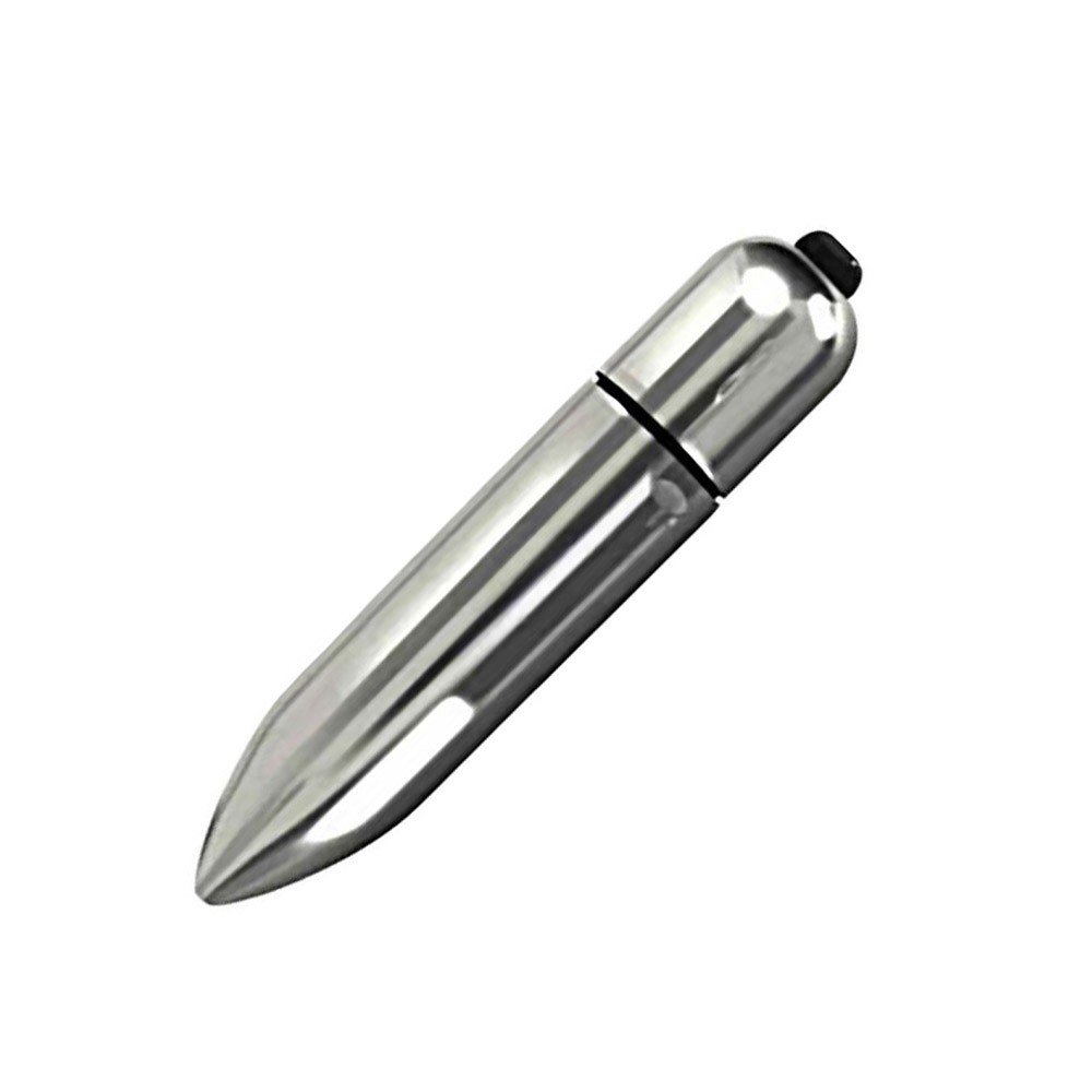 Vibrador Bullet em ABS e Capa Massageadora de Silicone 10 Modos de Vibra��o Roxo | Vista detalhada da textura da capa de silicone