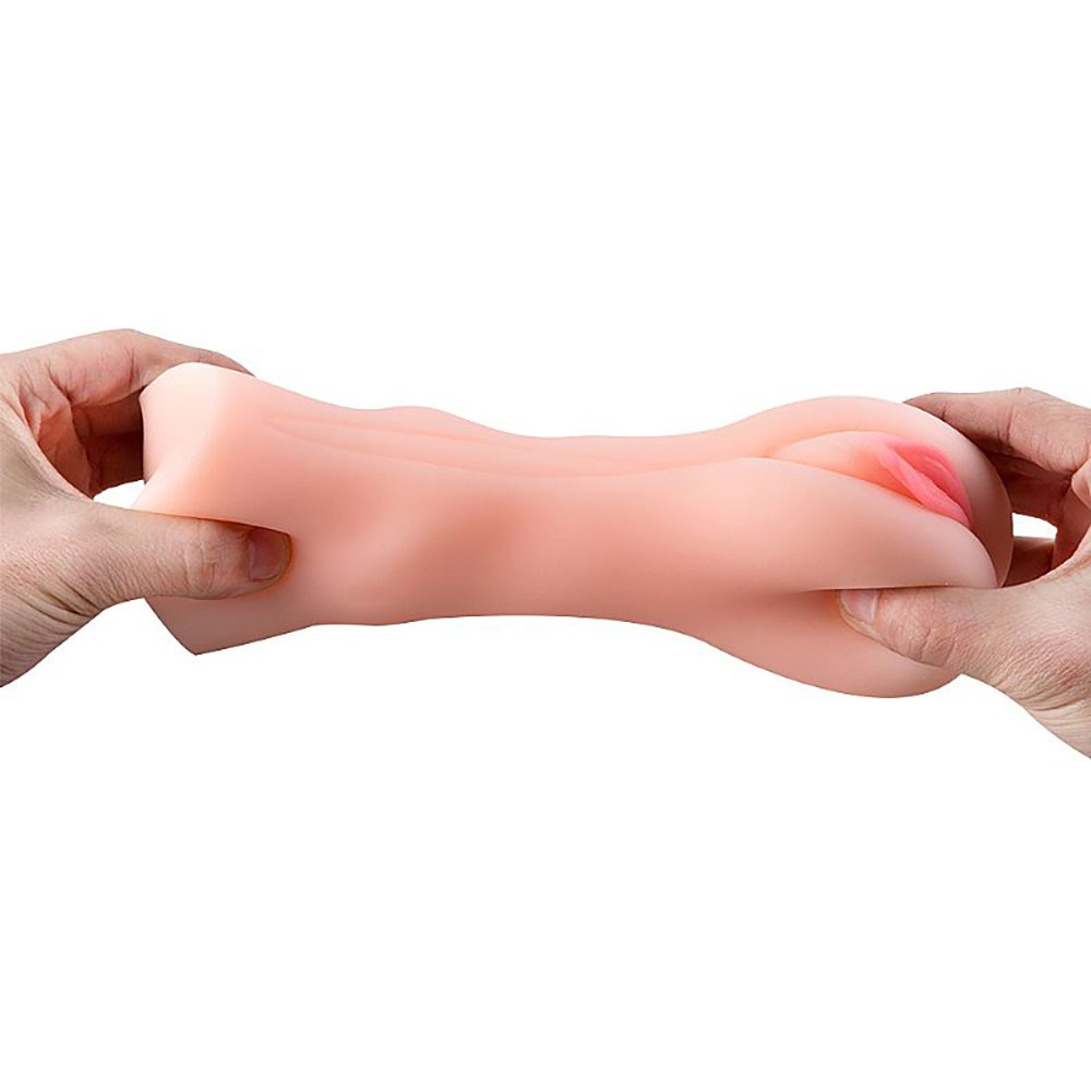Masturbador Vagina em Cyberskin com Textura Interna Fani Bege | Foto 05