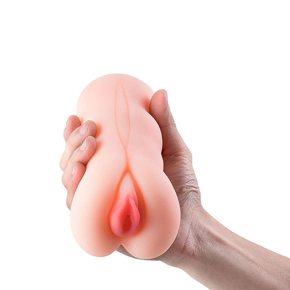 Masturbador Vagina em Cyberskin com Textura Interna Fani Bege | Foto 06