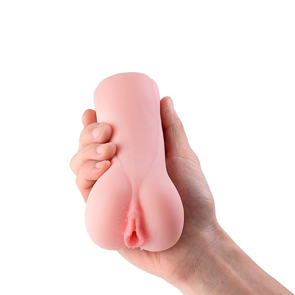 Masturbador Vagina em Cyberskin com Textura Interna Lila Bege | Foto 06