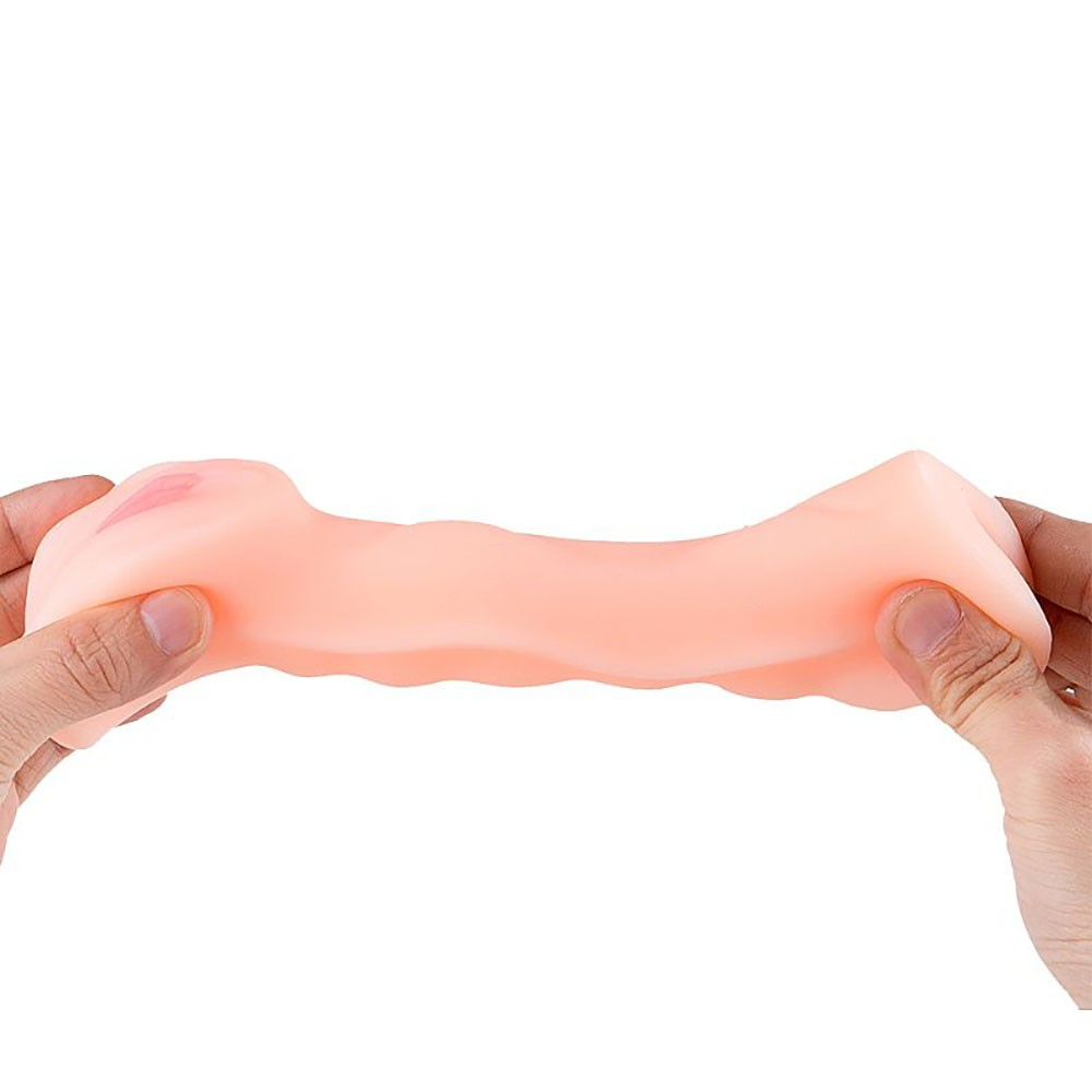 Masturbador Vagina em Cyberskin com Textura Interna Mia Bege | Foto 05