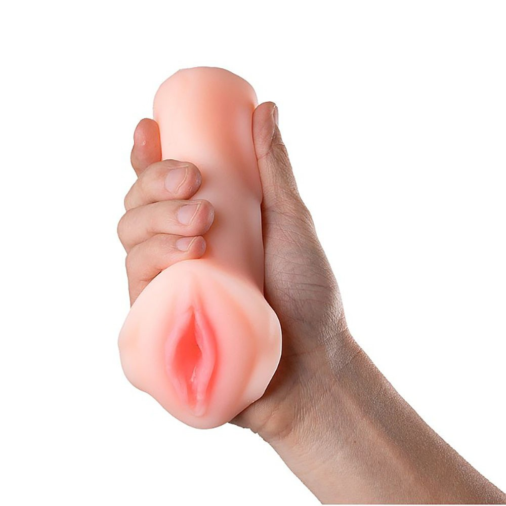 Masturbador Vagina em Cyberskin com Textura Interna Mia Bege | Foto 06