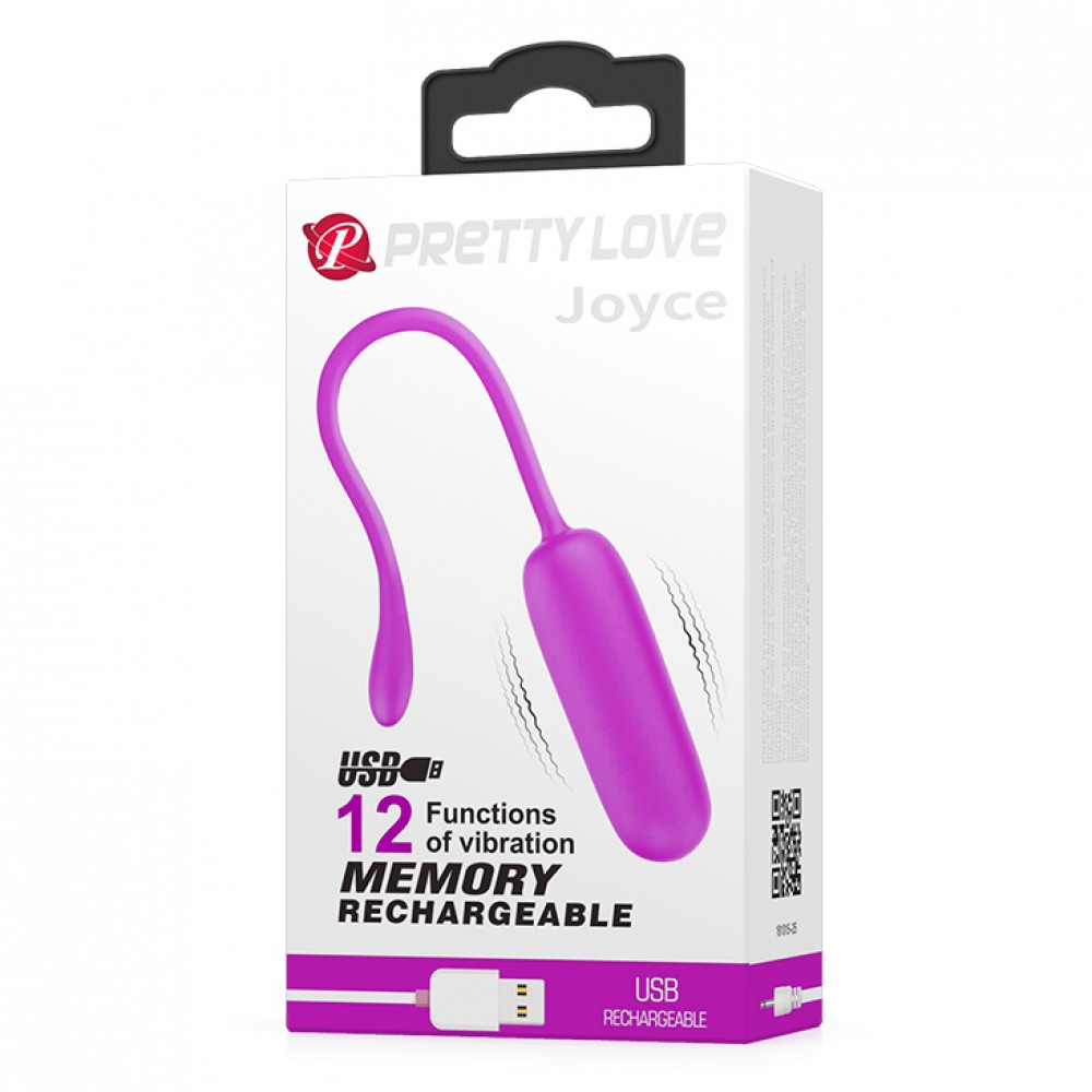 Vibrador Bullet em Silicone Recarregável com 12 Vibrações Joyce Pink | Foto 01