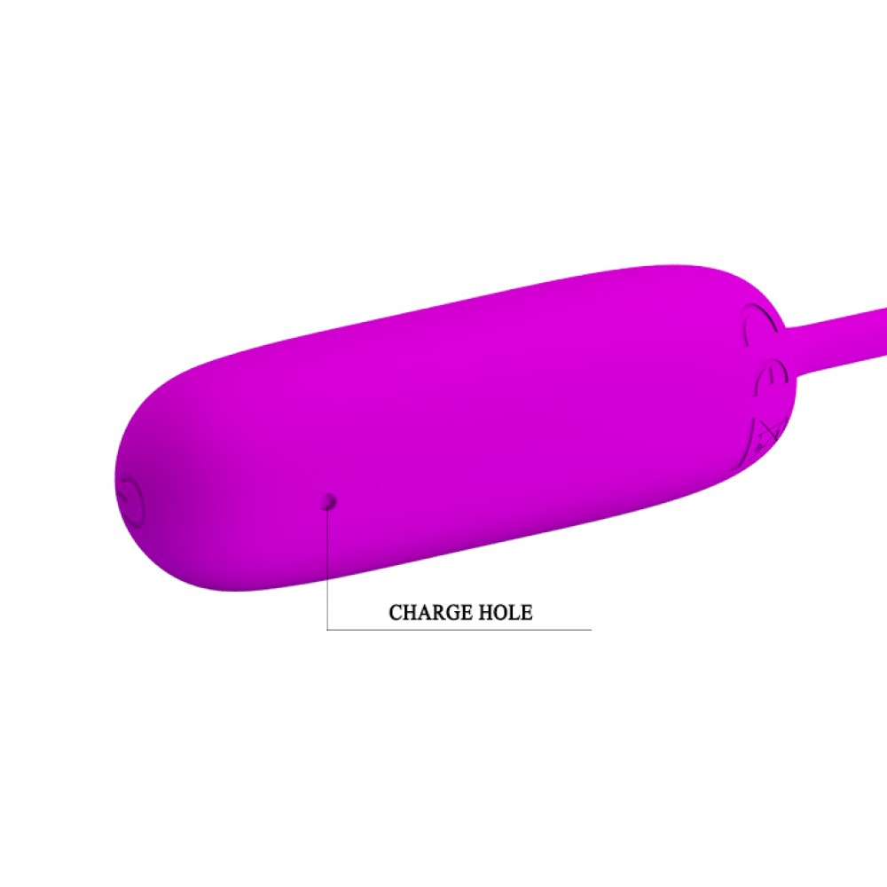 Vibrador Bullet em Silicone Recarregável com 12 Vibrações Joyce Pink | Foto 06