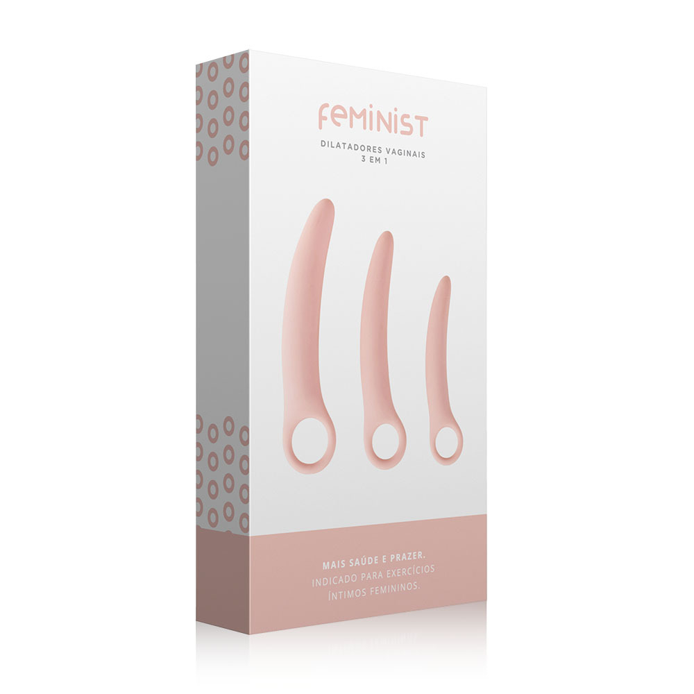 Kit Dilatador Vaginal 3 em 1 Feminist - 03 unidades | Foto 04