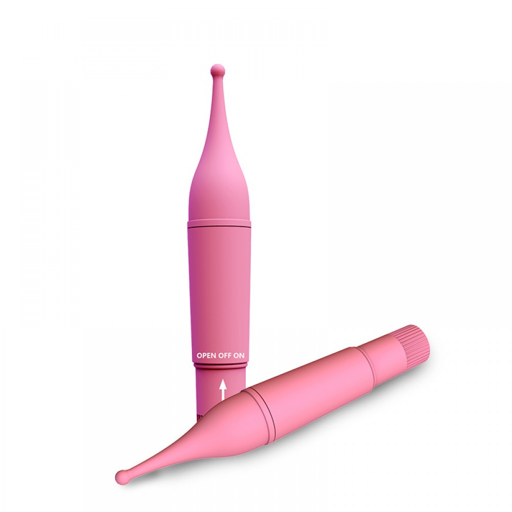 Vibrador para Clitóris em Silicone com Ponteira Rosa | Foto 01 Vibrador para Clitóris em Silicone com Ponteira Rosa | Foto 01
