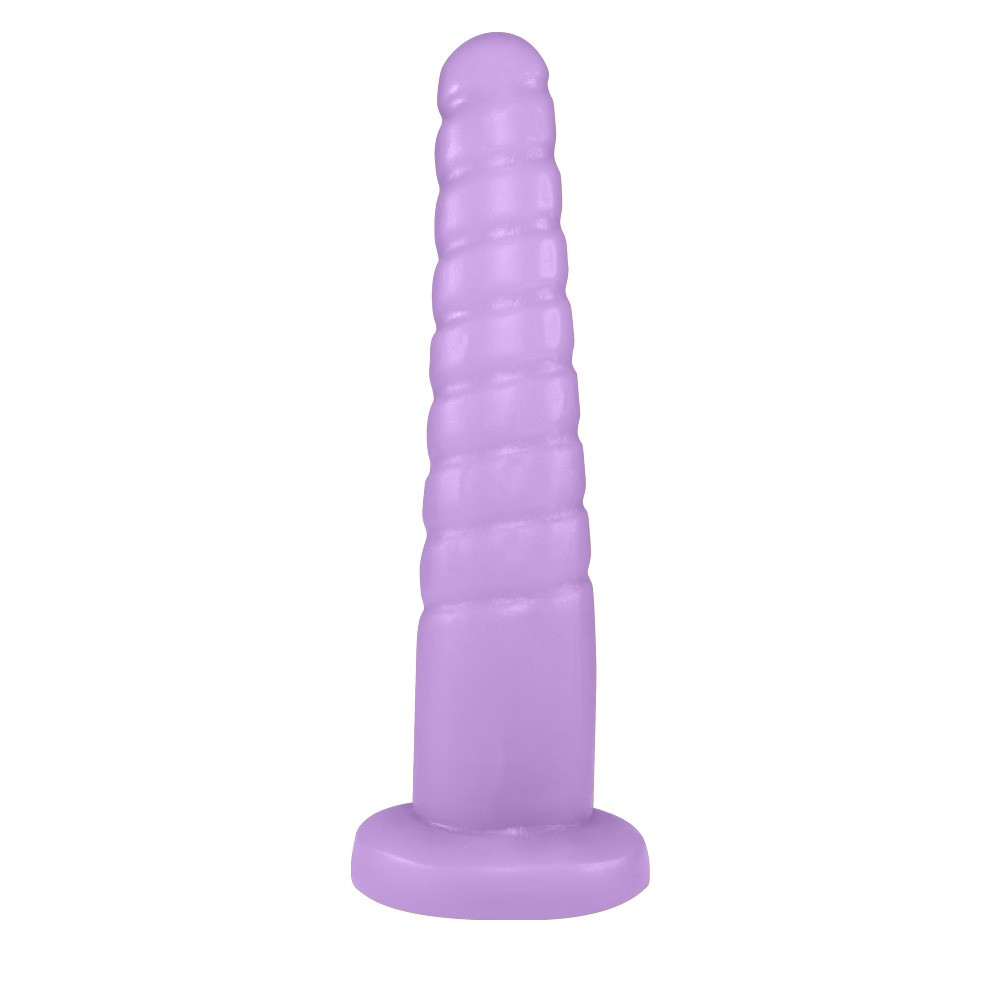 Plug Anal Screw em PVC Fléxivel Atóxico 14,5 x 3,5cm Roxo | Foto 01 Plug Anal Screw em PVC Fléxivel Atóxico 14,5 x 3,5cm Roxo | Foto 01