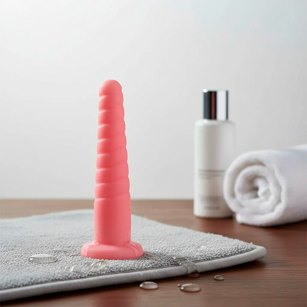 Plug Anal Screw em PVC Fléxivel Atóxico 14,5 x 3,5cm Rosa | Foto 04 Plug Anal Screw em PVC Fléxivel Atóxico 14,5 x 3,5cm Rosa | Foto 04