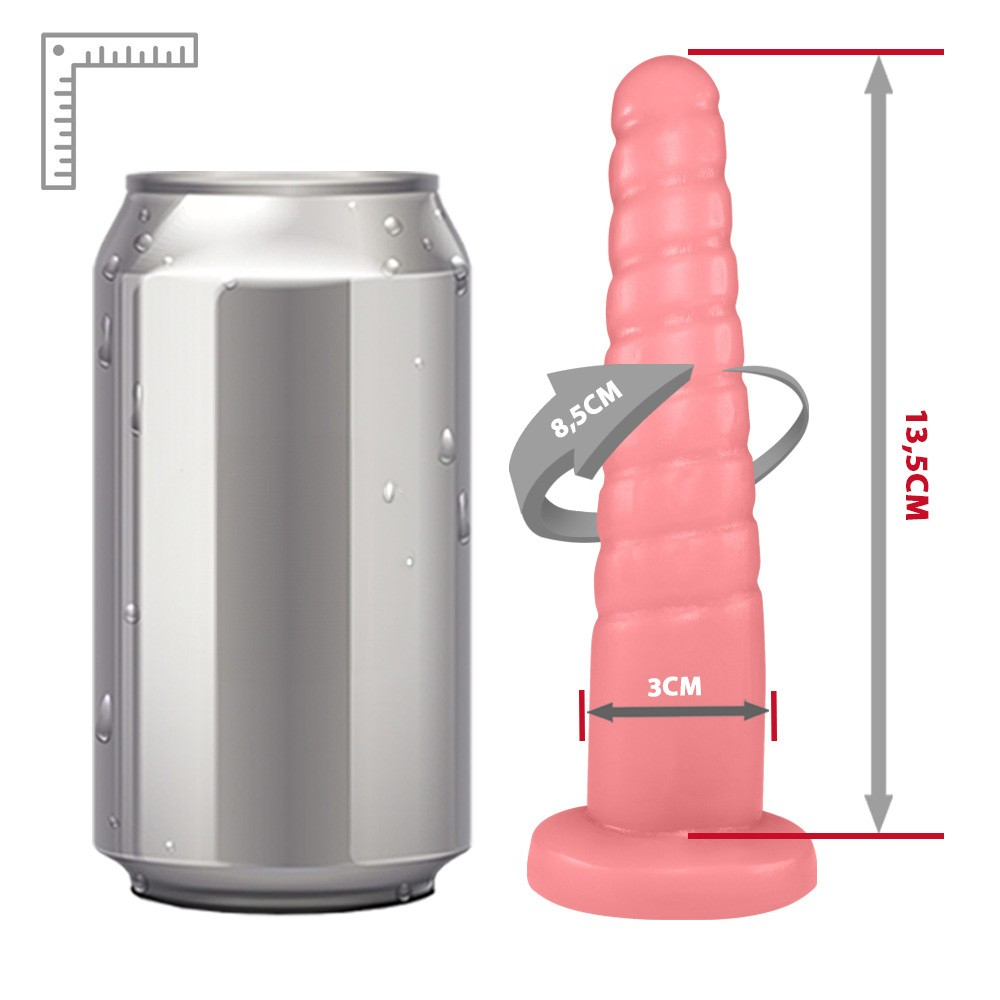 Plug Anal Screw em PVC Fléxivel Atóxico 14,5 x 3,5cm Rosa | Foto 06 Plug Anal Screw em PVC Fléxivel Atóxico 14,5 x 3,5cm Rosa | Foto 06