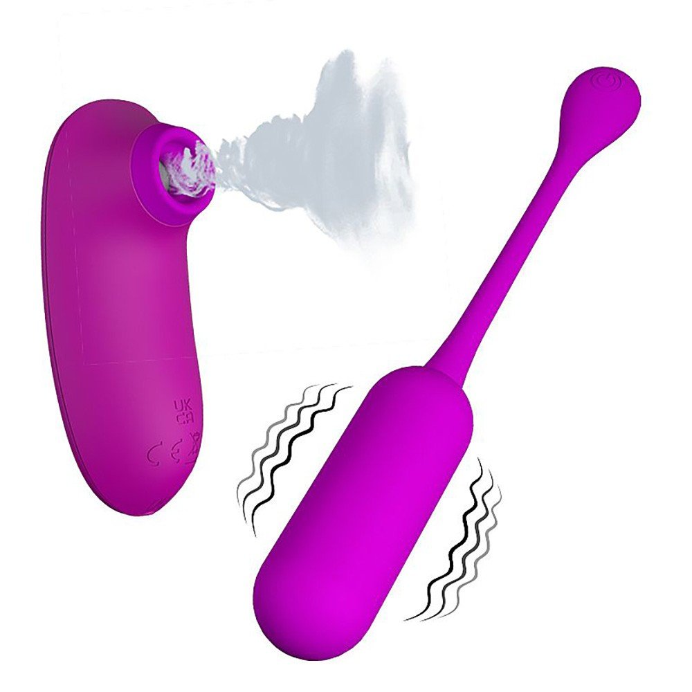 Vibrador Bullet em Silicone Recarregável com 12 Vibrações e Controle sem Fio 2 em 1 Curupira Pink | Foto 02