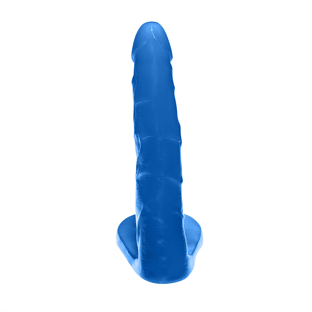 Anel Companheiro Real�stico Longo 15 x 3cm Azul Transl�cido | Foto 04