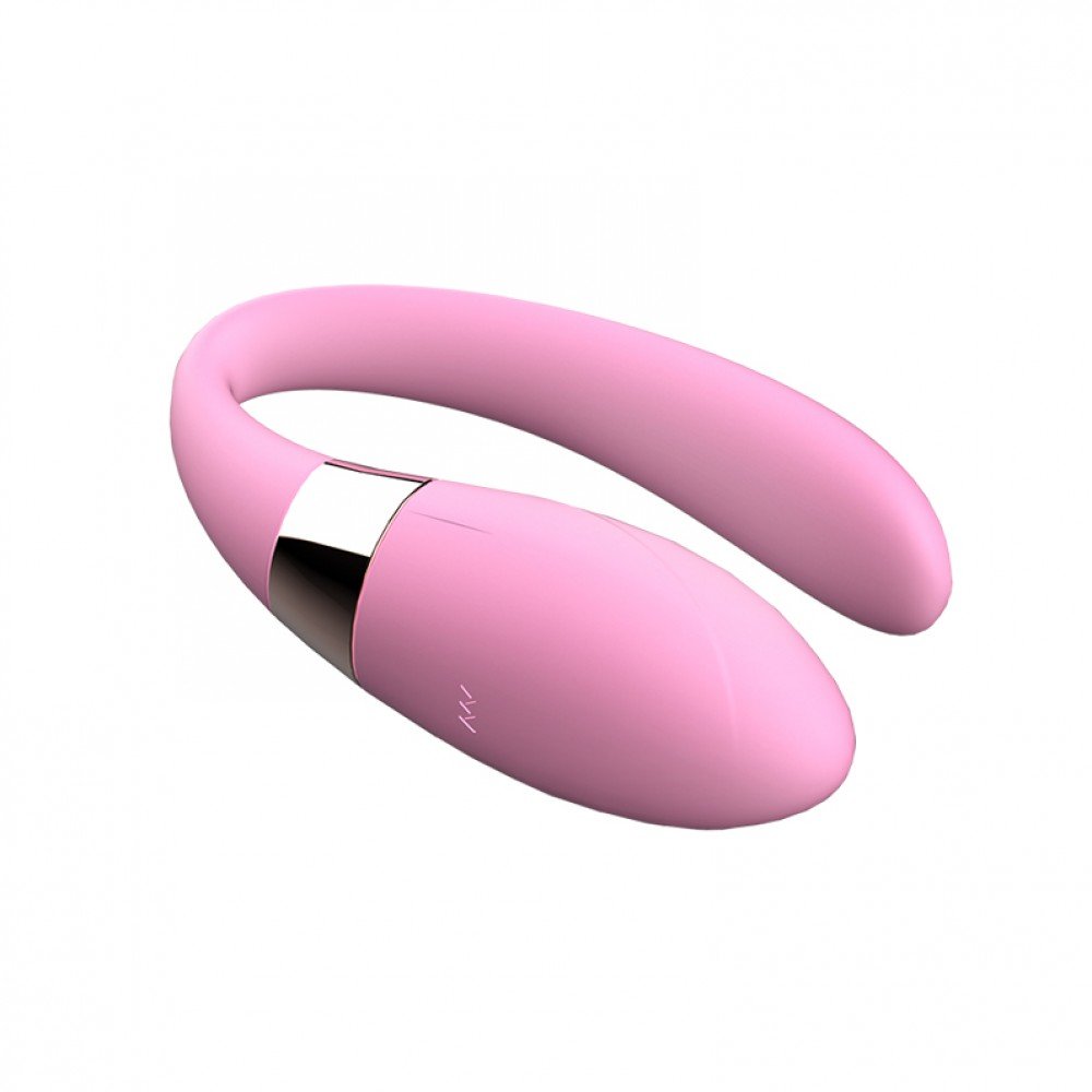 Vibrador para Casal com 7 Vibrações e Controle Remoto sem Fio Rosa | Foto 02