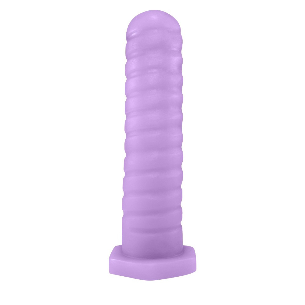 Plug Anal Parafuso em PVC Fléxivel Atóxico 14,5 x 3,5cm Roxo | Foto 01 Plug Anal Parafuso em PVC Fléxivel Atóxico 14,5 x 3,5cm Roxo | Foto 01